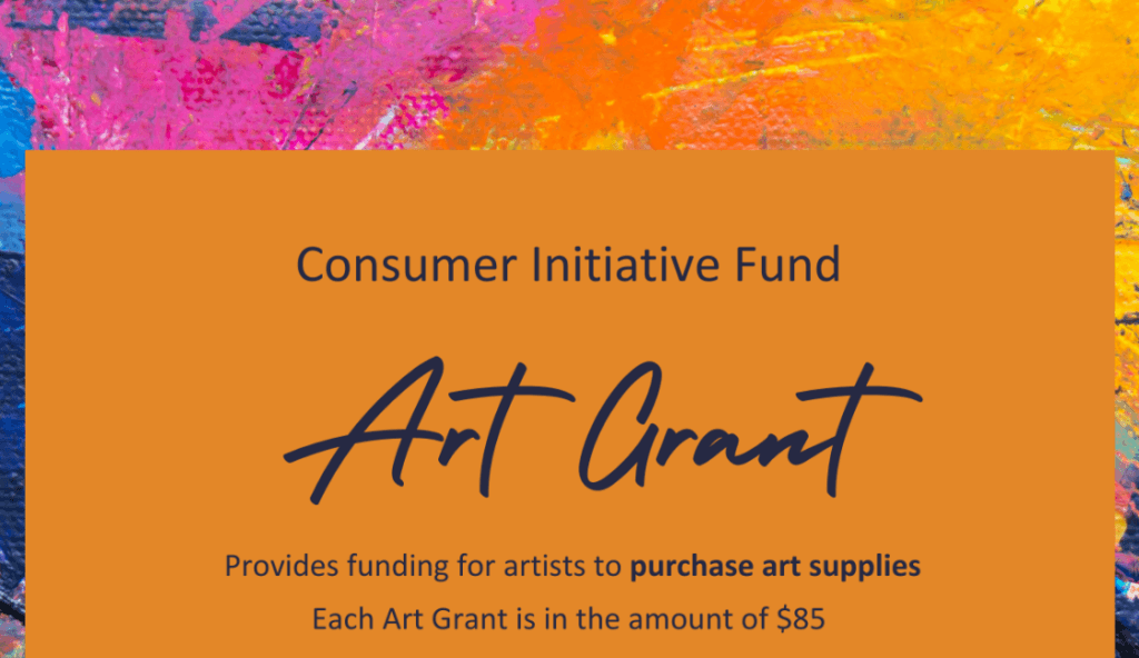 CIF Art Grant - deadline to apply is Oct 13th, 2023 Each Art Grant is in the amount of $85